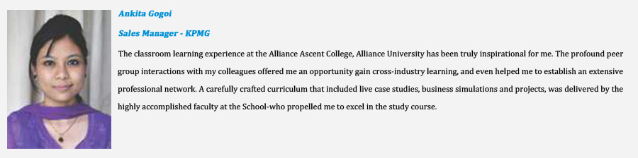 Alumni Speak - Ankita Gogoi