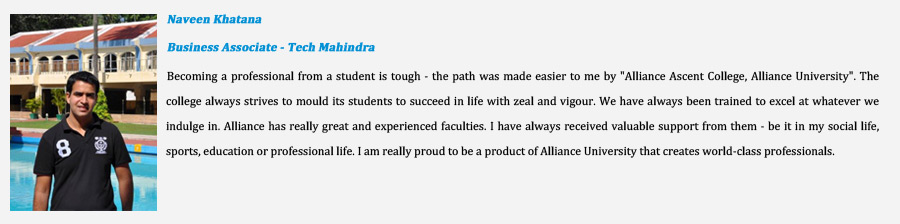 Alumni Speak - Naveena Khatana